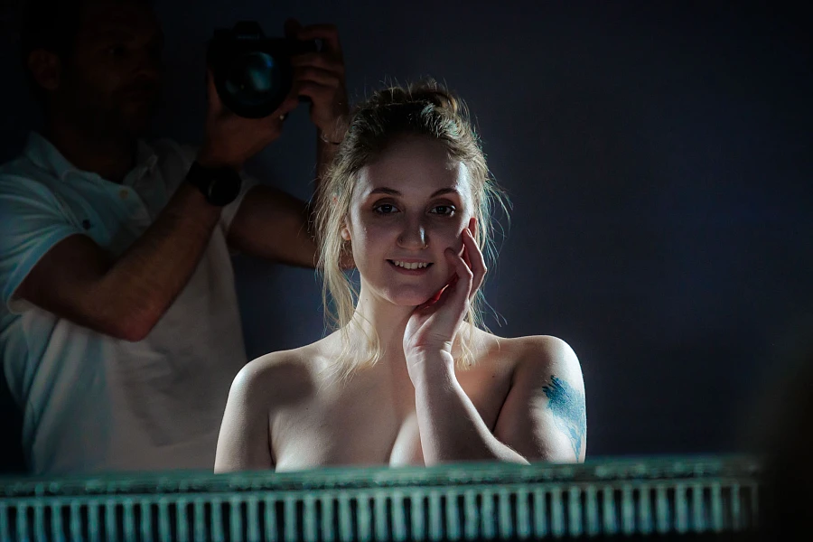 Natural Light Nudes with  Backdoor Girl Aurora