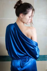 Sensual Body Oiling With Moulin Ora Completely Nude Preview picture 5