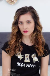 Josie Debut Session Moving From Shy To Completely Naked