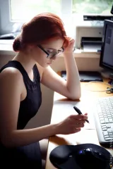Margarita adorable nude teenager with open legs in my office Preview picture 1