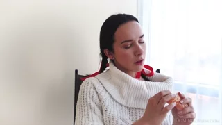 Natasha Christmas morning nude video frame 1