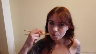 From Sushi Bites to Nude Poses with Cherr frame 8