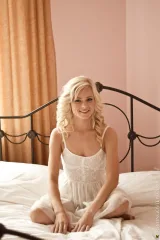 Olga beautiful naked blonde Preview picture 1