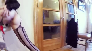 Stasey poses like young virgin teen GoPro backstage frame 8