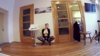 Stasey poses like young virgin teen GoPro backstage frame 9