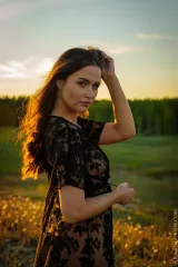 Fields Of Fire With Gabby Bella At Sunset Preview picture 1