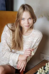 Naked Chess Moves Luise Wixx Erotic Nude Session Preview picture 1
