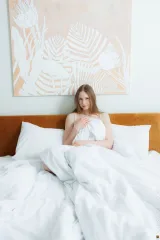 Zuzanna Flirty Poses And Open Elegance In Bed Preview picture 2